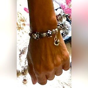 Y2K Colorful Bead Charm Bracelets 
B/M Alloy STS with secure clasp closure.